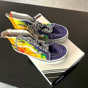 Kids Vans Crayola Mashup Hi Top